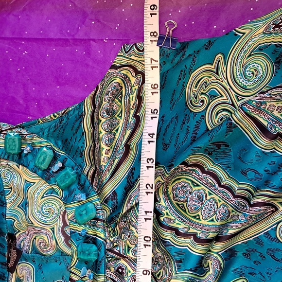 Turquoise Halter Top - Picture 7 of 13